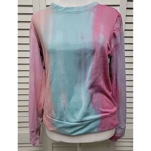 Johnny Was USA Amanda Bond Biya JW Workshop Giselle Sweatshirt Pullover Top SZ S